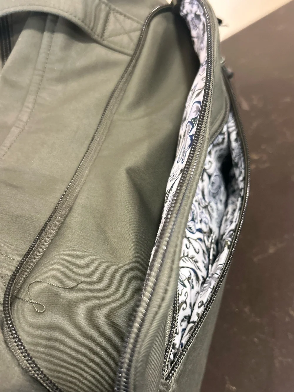 Vera Bradley Cotton Weekender Travel Duffel Bag - Picture 9 of 14